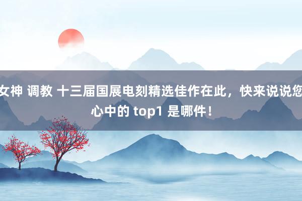 女神 调教 十三届国展电刻精选佳作在此，快来说说您心中的 top1 是哪件！